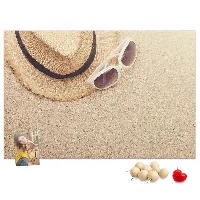 Printed Cork Board Holiday trip