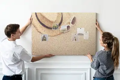 Printed Cork Board Holiday trip