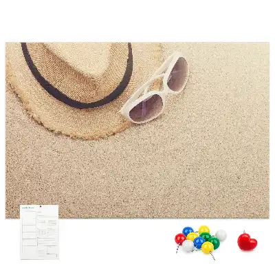 Printed Cork Board Holiday trip