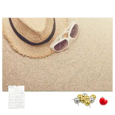 Printed Cork Board Holiday trip