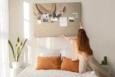 Printed Cork Board Holiday trip