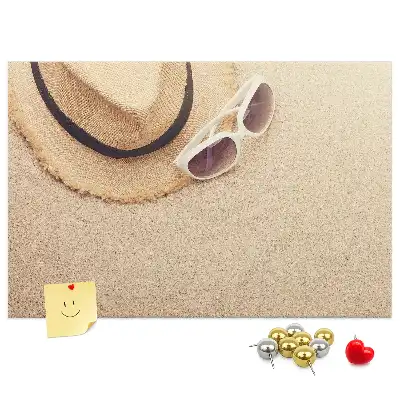 Printed Cork Board Holiday trip