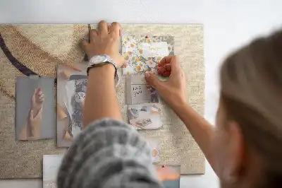 Printed Cork Board Holiday trip