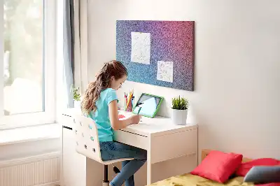Printed Cork Board Gradient pattern
