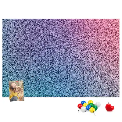Printed Cork Board Gradient pattern