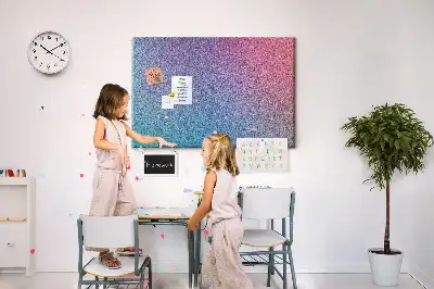 Printed Cork Board Gradient pattern
