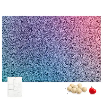 Printed Cork Board Gradient pattern