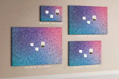 Printed Cork Board Gradient pattern