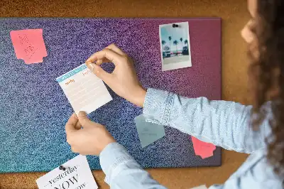 Printed Cork Board Gradient pattern
