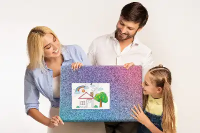 Printed Cork Board Gradient pattern