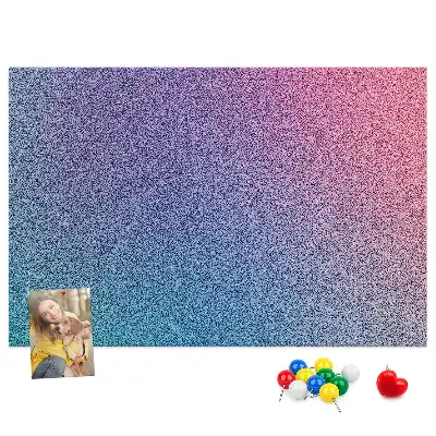 Printed Cork Board Gradient pattern