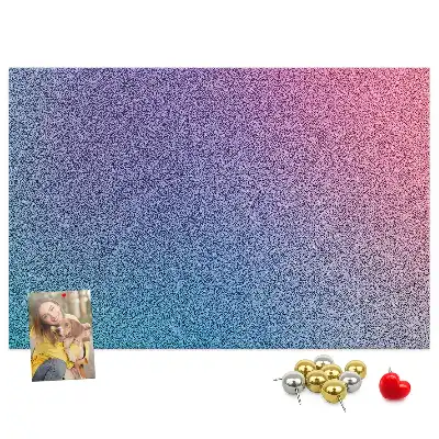 Gradient Pattern Printed Cork Board