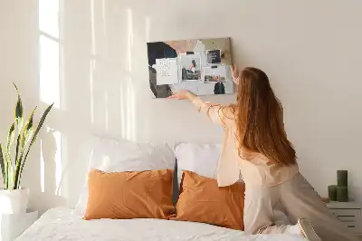 Printed Cork Board Abstract Splashes