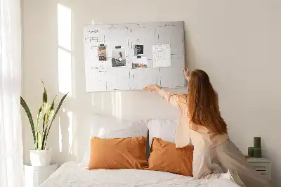 Weekly Planning Printed Cork Board