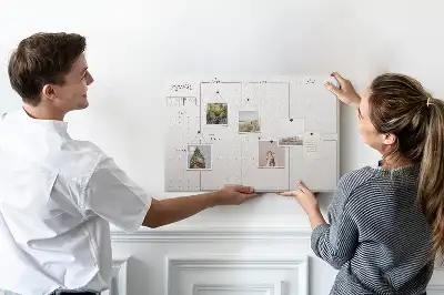 Weekly Planning Printed Cork Board