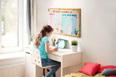 Printed Cork Board Lesson plan