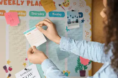 Printed Cork Board Lesson plan