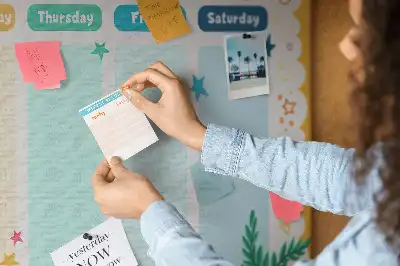 Printed Cork Board Lesson plan
