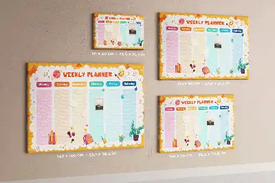 Printed Cork Board Lesson plan
