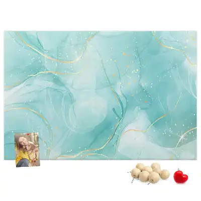 Printed Cork Board Abstract marble