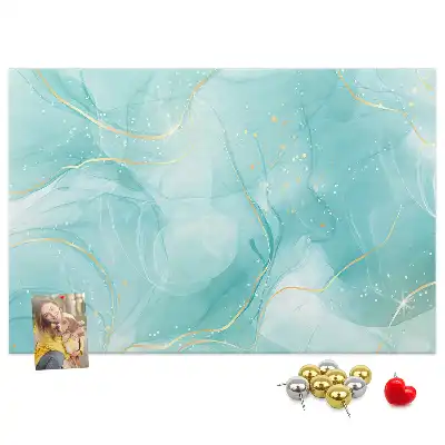 Printed Cork Board Abstract marble