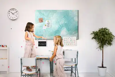 Printed Cork Board Abstract marble