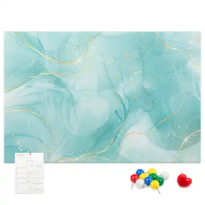 Printed Cork Board Abstract marble