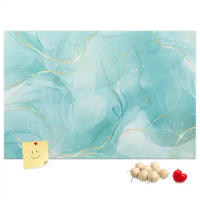 Printed Cork Board Abstract marble