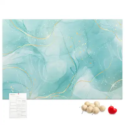 Printed Cork Board Abstract marble