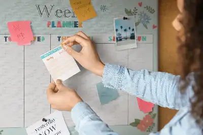 Cork Weekly Planner Memo Board