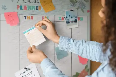 Cork Weekly Planner Memo Board