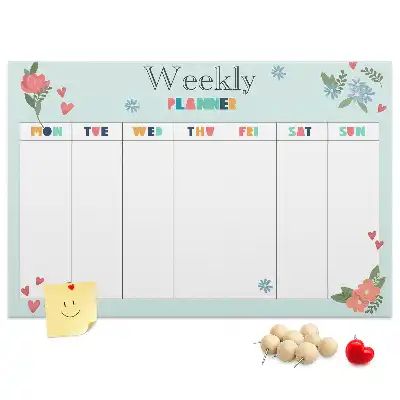 Cork Weekly Planner Memo Board