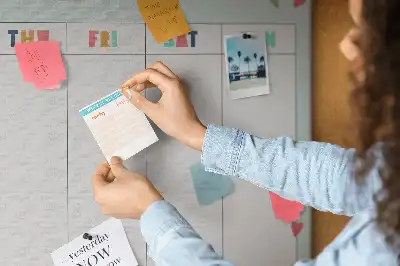 Cork Weekly Planner Memo Board