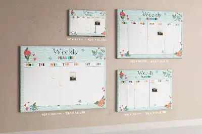 Cork Weekly Planner Memo Board