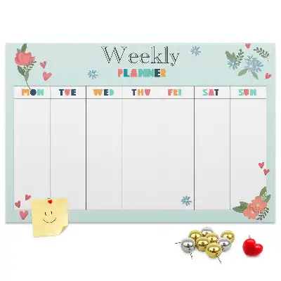 Cork Weekly Planner Memo Board