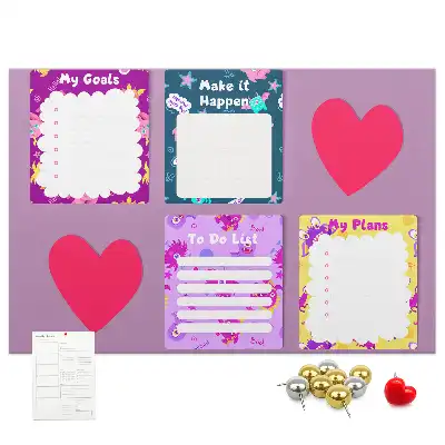 Monster Notes Cork Memo Board