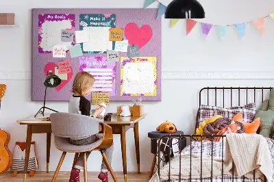 Monster Notes Cork Memo Board