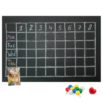 Cork memo board for lesson plans