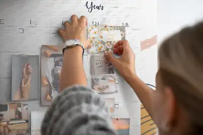 Cork memo board Business organizer