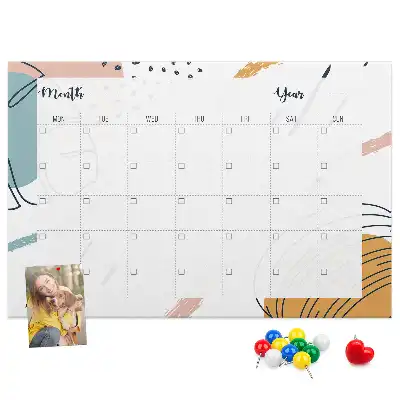 Cork memo board Business organizer