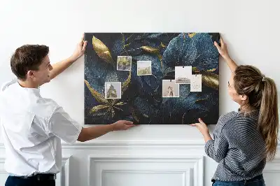 Decorative Floral Printed Cork Board