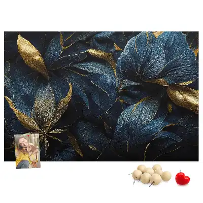Decorative Floral Printed Cork Board