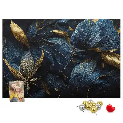Decorative Floral Printed Cork Board