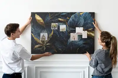 Decorative Floral Printed Cork Board