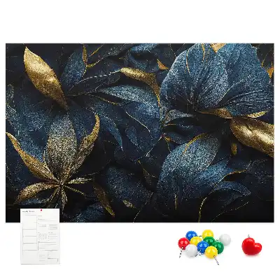 Decorative Floral Printed Cork Board