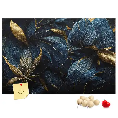 Decorative Floral Printed Cork Board