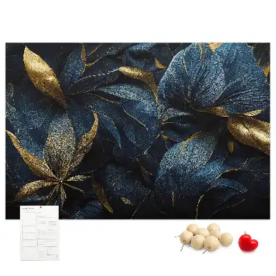 Decorative Floral Printed Cork Board