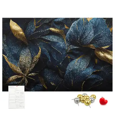 Decorative Floral Printed Cork Board