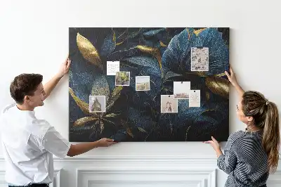 Decorative Floral Printed Cork Board