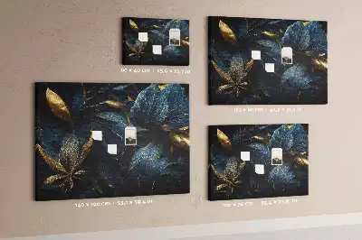 Decorative Floral Printed Cork Board